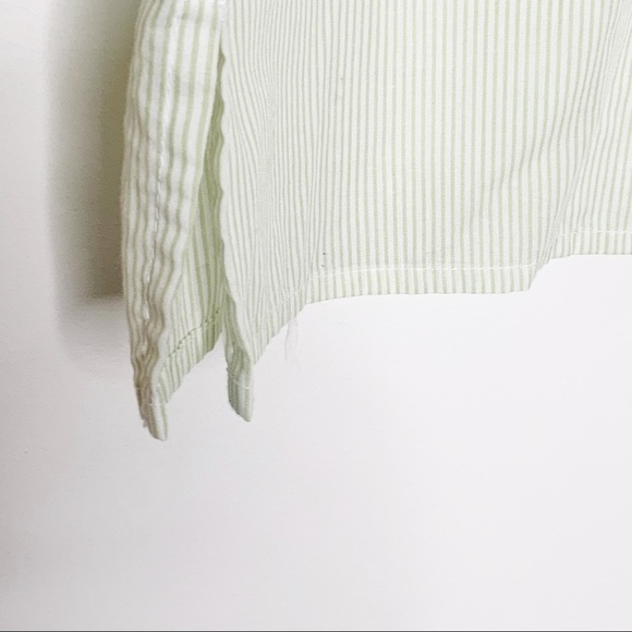 Alfred DUNNER light green buttoned down shirt. 14 - Picture 3 of 7